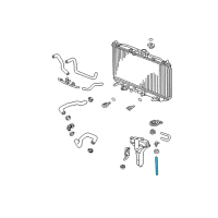 OEM Acura TSX Hose, Reserve Tank Diagram - 19103-P1E-000