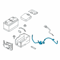 OEM 2020 Ford Transit Connect Positive Cable Diagram - KV6Z-14300-U