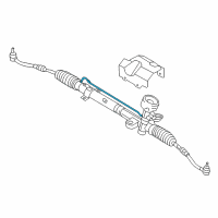 OEM Hyundai Accent Tube Assembly-Feed, LH Diagram - 57776-1E000