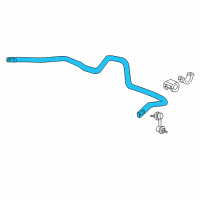 OEM 2006 Acura RSX Spring, Front Stabilizer Diagram - 51300-S6M-J01