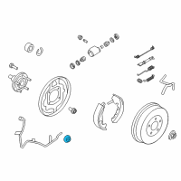 OEM 2010 Ford Escape Rear Sensor Ring Diagram - AL8Z-2C182-A