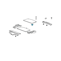 OEM Acura RDX Lock, Right Front Diagram - 84407-STK-A01