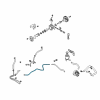 OEM 2005 Nissan Altima Tube-Power Steering Diagram - 49723-7Y000