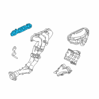 OEM 2000 Honda S2000 Gasket, Exhuast Manifold (Nippon LEAkless) Diagram - 18115-PCX-014