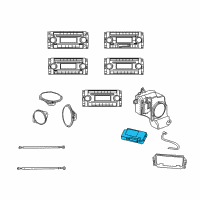 OEM 2006 Dodge Charger Module-TELEMATICS Diagram - 5064013AV