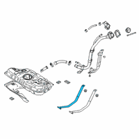 OEM 2019 Hyundai Veloster Band Assembly-Fuel Tank RH Diagram - 31211-J3000