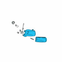 OEM 1999 Ford Explorer Composite Assembly Diagram - F5TZ-13008-B