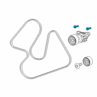 OEM Dodge Dart Screw-HEXAGON Head Diagram - 6104200AA