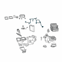 OEM Dodge Ram 2500 Wiring-A/C And Heater Diagram - 68048904AA