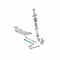 OEM 2007 Buick LaCrosse Front Lateral Rod Diagram - 15235598