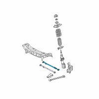 OEM 2006 Pontiac Grand Prix Rod Asm-Rear Wheel Spindle Diagram - 15235597