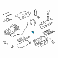 OEM 1998 Pontiac Trans Sport Dampener Asm-Timing Chain Diagram - 10166353