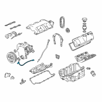 OEM 1996 Oldsmobile Achieva Crankshaft Sensor Diagram - 12567648