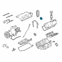 OEM Pontiac Grand Am Sprocket-Camshaft Diagram - 10166350