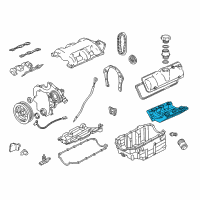 OEM 1997 Oldsmobile Silhouette Manifold Asm-Lower Intake Diagram - 10234990