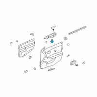 OEM Saturn Aura Window Switch Diagram - 20807218