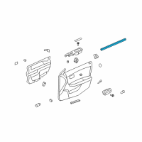 OEM 2011 Chevrolet Malibu Inner Seal Diagram - 20897272