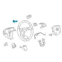 OEM 2010 Cadillac CTS Paddle Switch Diagram - 20916648