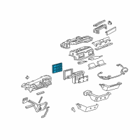 OEM 2003 Buick Park Avenue Filter Asm, Pass Compartment Air Diagram - 52482839