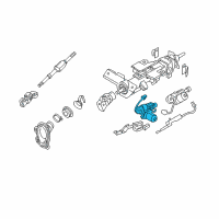 OEM Infiniti M35 Motor Assy-Tilt Diagram - 48990-EG16A