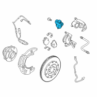 OEM 2013 BMW 528i xDrive Actuator Emf Diagram - 34-21-6-794-618