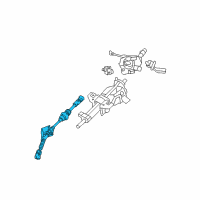 OEM 2008 Jeep Grand Cherokee Intermediate Shaft Diagram - 5103314AA