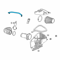 OEM 2014 Chevrolet Camaro PCV Tube Diagram - 12653645