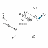 OEM 2017 Nissan Armada Gear Sub ASY Power Steering Diagram - 49210-1LA0A