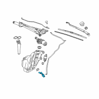OEM Cadillac Fluid Level Sensor Diagram - 13319533