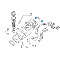 OEM 2016 Nissan NV3500 Clamp Diagram - 16439-JA00A