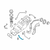 OEM Nissan NV2500 Band Assy-Fuel Tank Mounting Diagram - 17406-1PA0A