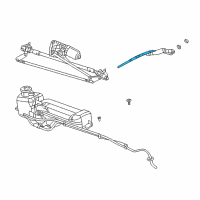 OEM Chrysler PT Cruiser Blade-Front WIPER Diagram - 5018431AA