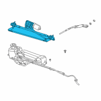 OEM Jeep Cherokee Cap End-Rear Bumper Diagram - 5066351AA