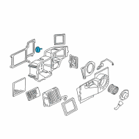 OEM GMC Savana 3500 Actuator, Air Inlet Valve Diagram - 1996835