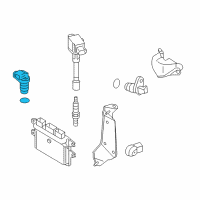 OEM Nissan Versa CAMSHAFT POSITION SENSOR Diagram - 23731-ED03A