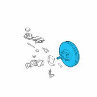 OEM 2009 Ford Edge Power Booster Diagram - AT4Z-2005-A