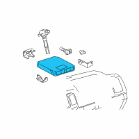 OEM 2006 Toyota Tundra ECM Diagram - 89661-0C701