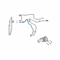 OEM Dodge Ram 2500 Line-A/C Discharge Diagram - 55056915AC