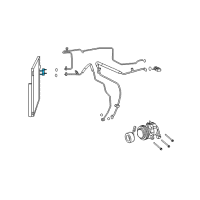 OEM Dodge Ram 3500 Line-A/C Discharge Diagram - 68078245AA