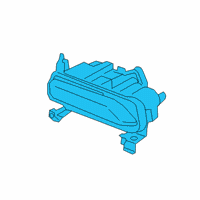 OEM Kia Telluride Front Fog Lamp Assembly Diagram - 92201S9000