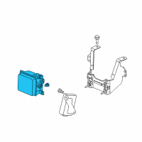 OEM Radar Sub-Assembly Diagram - 36802-SZN-A01