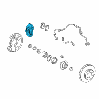 OEM Toyota 4Runner Caliper Diagram - 47750-0C022