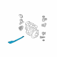 OEM 2005 Mercury Mariner Engine Support Diagram - 5L8Z-6P094-AA