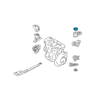 OEM 2010 Mercury Mariner Front Insulator Diagram - 6L8Z-6068-CA