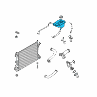 OEM 2014 Ford Mustang Reservoir Diagram - CR3Z-8A080-A