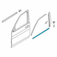 OEM 2021 BMW X7 SHAFT COVER OUTER FRONT DOOR Diagram - 51-33-7-428-673