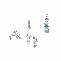 OEM 2010 Kia Rondo Pad-Front Spring Upper Diagram - 546341D000