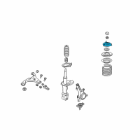 OEM 2009 Kia Rondo Insulator Assembly-Strut Diagram - 546201D000