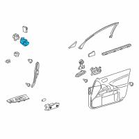 OEM 2011 Lexus IS250 Master Switch Assy, Power Window Regulator Diagram - 84040-53180