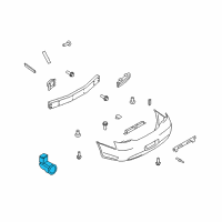 OEM 2010 Infiniti G37 Sonar Sensor Assembly Diagram - 25994-1NF2E